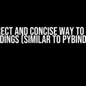 The Correct and Concise Way to Use PyO3 Bindings (Similar to pybind11)